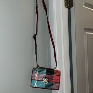 Miller Woven Plaid Mini Bag